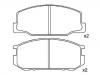 Bremsbelagsatz, Scheibenbremse Brake Pad Set:04465-27040