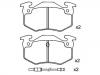 Bremsbelagsatz, Scheibenbremse Brake Pad Set:4250.71