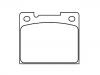 Bremsbelagsatz, Scheibenbremse Brake Pad Set:2 701 647