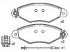 Bremsbelagsatz, Scheibenbremse Brake Pad Set:77 01 205 996