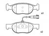 Bremsbelagsatz, Scheibenbremse Brake Pad Set:9 950 714