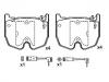 Bremsbelagsatz, Scheibenbremse Brake Pad Set:003 420 53 20