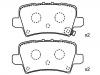 Bremsbelagsatz, Scheibenbremse Brake Pad Set:43022-SMG-E01