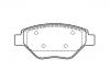 Bremsbelagsatz, Scheibenbremse Brake Pad Set:77 01 207 673