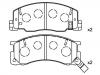 Bremsbelagsatz, Scheibenbremse Brake Pad Set:04465-28360