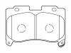 Bremsbelagsatz, Scheibenbremse Brake Pad Set:04491-14331