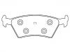 Bremsbelagsatz, Scheibenbremse Brake Pad Set:4313838