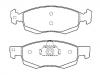 Bremsbelagsatz, Scheibenbremse Brake Pad Set:60 01 549 803