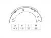 Bremsbackensatz Brake Shoe Set:36160-T1025