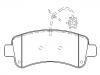 Bremsbelagsatz, Scheibenbremse Brake Pad Set:68289463AA