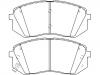 Bremsbelagsatz, Scheibenbremse Brake Pad Set:58101-D4A20