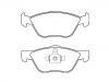 Bremsbelagsatz, Scheibenbremse Brake Pad Set:7 087 744