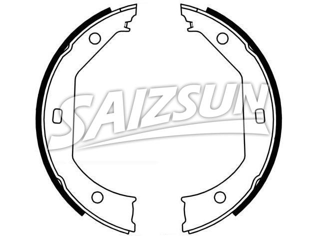Brake Shoe Set:34 41 6 761 292