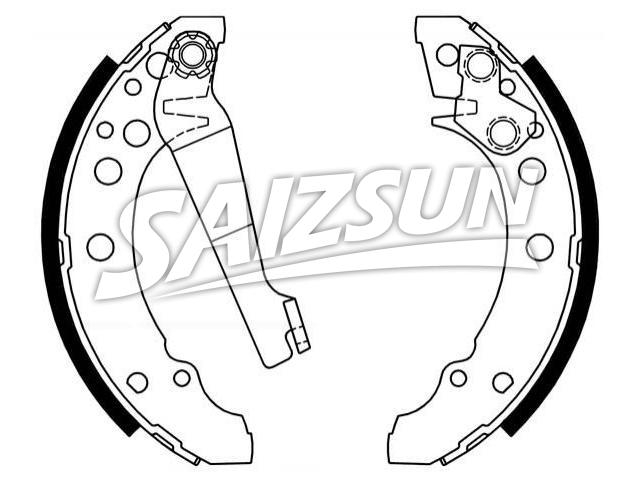 Brake Shoe Set:171 609 525 A