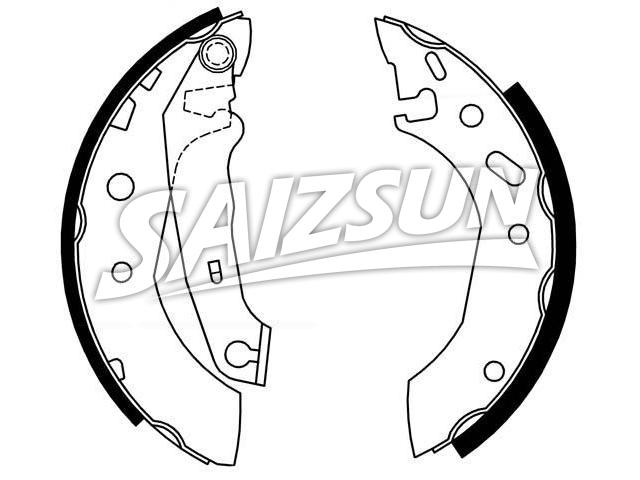 Brake Shoe Set:1 005 970