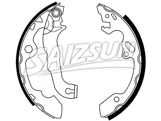 Brake Shoe Set:1 075 549