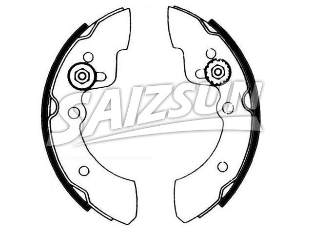 Brake Shoe Set:MZ981123