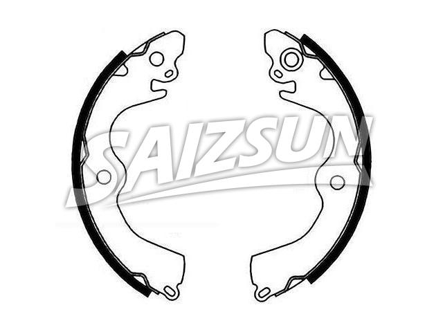 Brake Shoe Set:MR249585