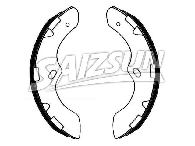 Brake Shoe Set:MB162142