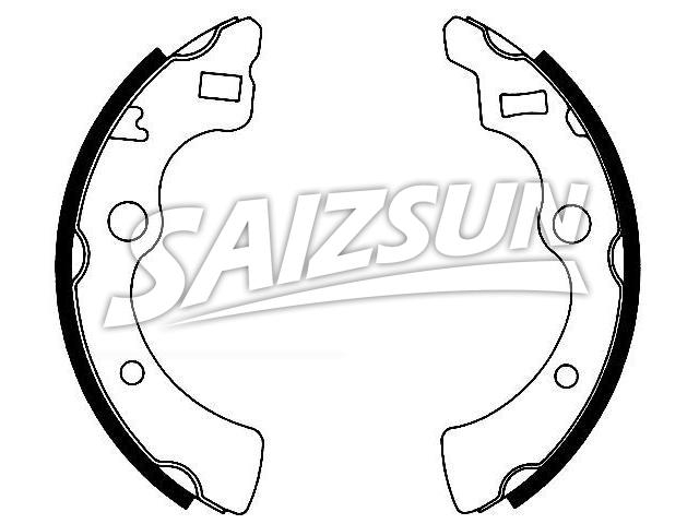 Brake Shoe Set:43153-SJ6-003