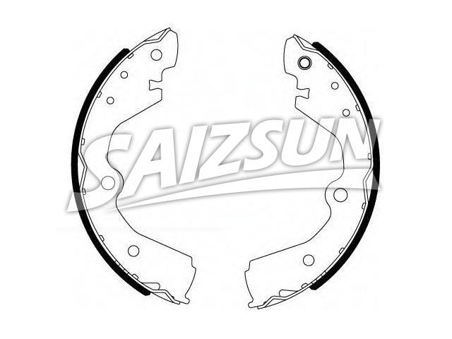 Brake Shoe Set:44060-0C025