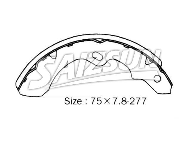 Brake Shoe Set:41060-T8025