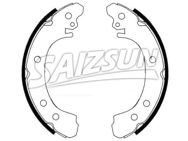 Brake Shoe Set:K11151