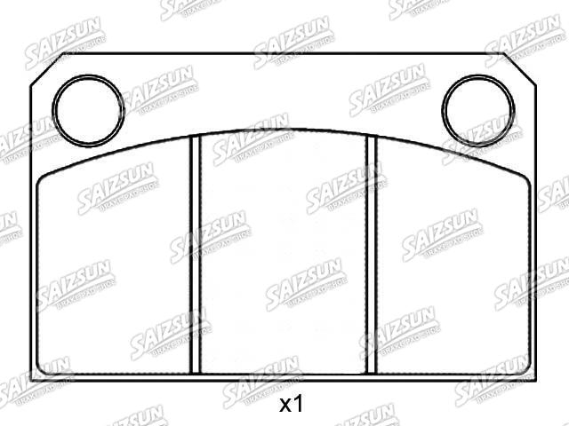 Brake Pad Set:120300