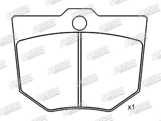 Brake Pad Set:351668
