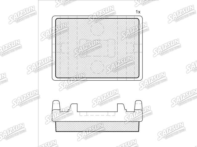 Brake Pad Set:11992564-2