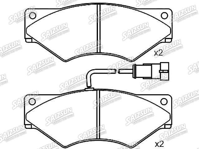 Brake Pad Set:190 6427