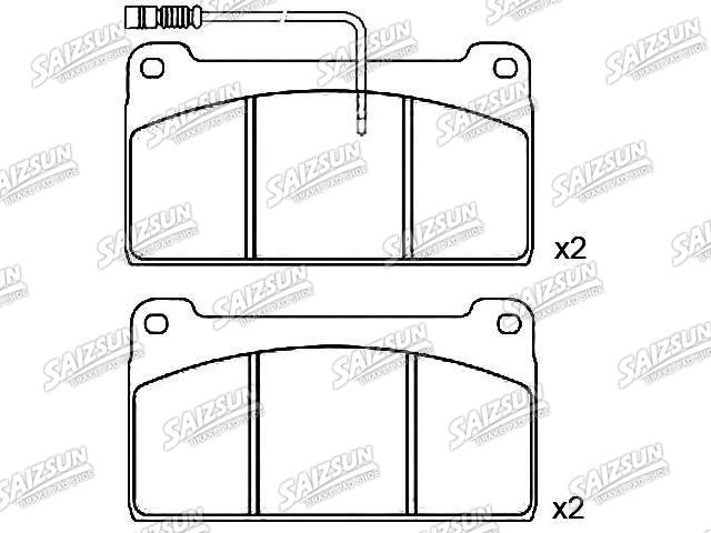 Brake Pad Set:001 420 90 20