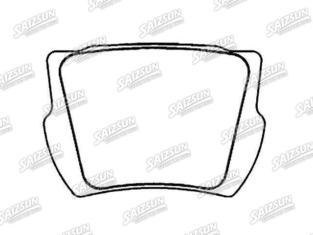 Brake Pad Set:180040