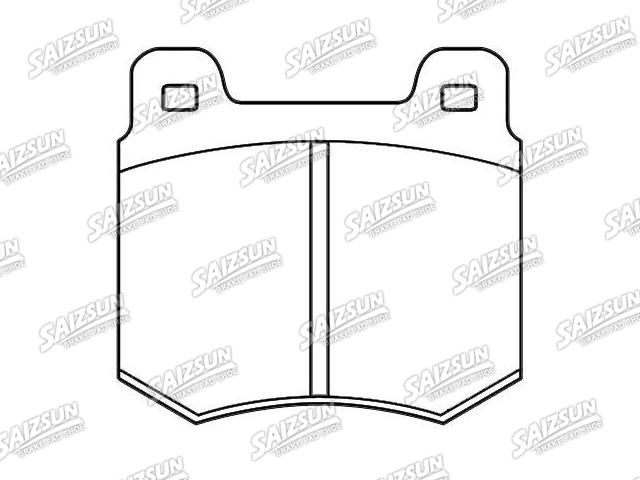 Brake Pad Set:803 698 151 E