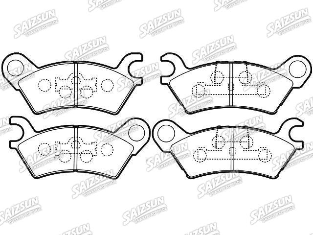 Brake Pad Set:85Y5-33-28Z