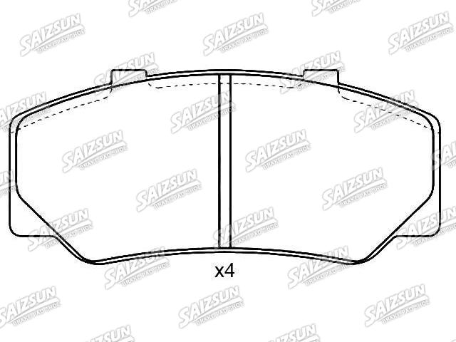 Brake Pad Set:272 827