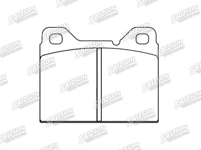 Brake Pad Set:2 701 654