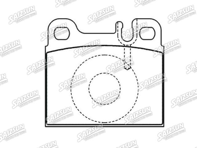 Brake Pad Set:001 420 73 20