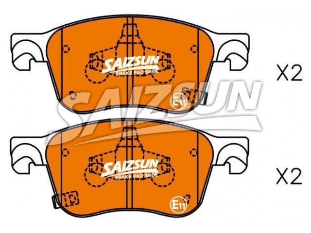 Brake Pad Set:45022-TVC-A02