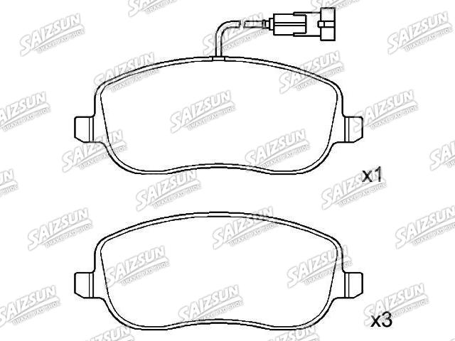 Brake Pad Set:7 736 362 7