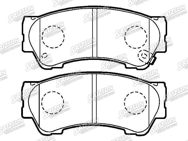 Brake Pad Set:06450-SFC-000