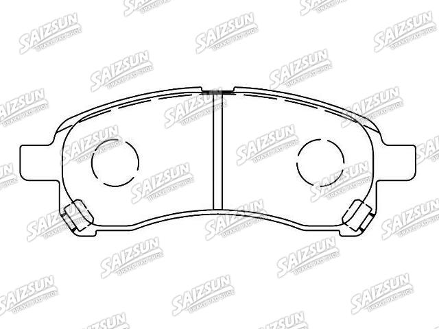 Brake Pad Set:MR449127