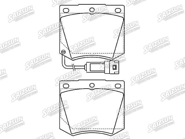 Brake Pad Set:VR73208