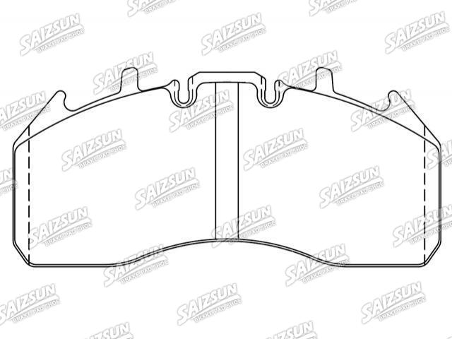 Brake Pad Set:2252H2CD