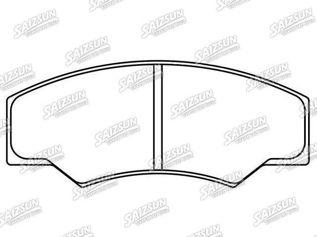 Brake Pad Set:D1237-8355