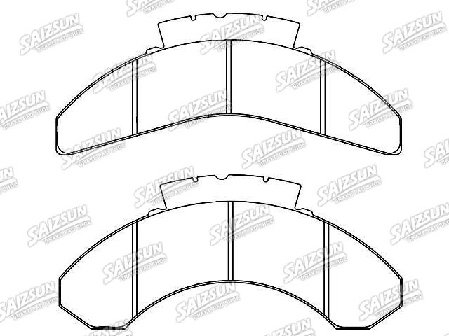 Brake Pad Set:D268-7173