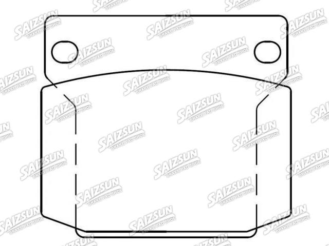 Brake Pad Set:D107-758