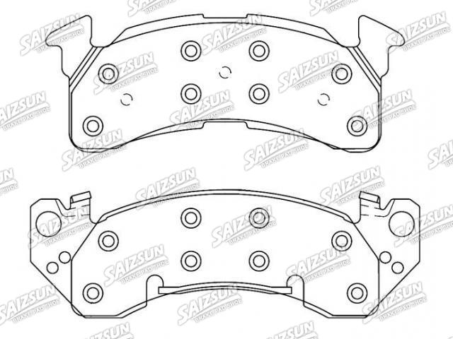 Brake Pad Set:D392-7280A