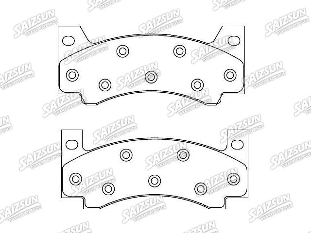 Brake Pad Set:D85-7018