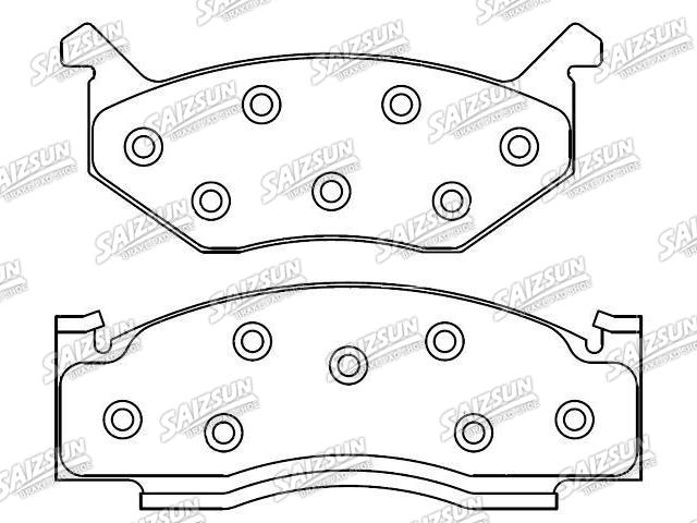Brake Pad Set:4049677